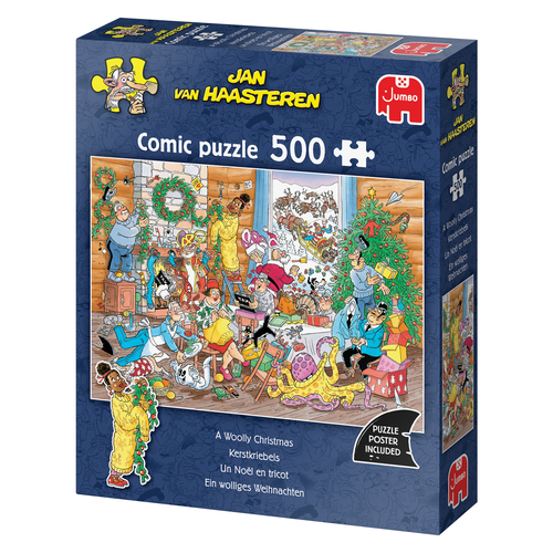 Jan van Haasteren - Kerstkriebels 500st - Afbeelding 2
