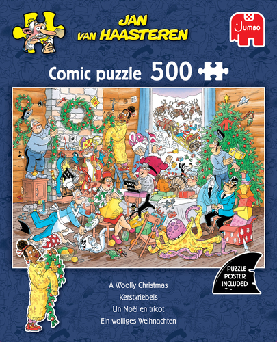 Jan van Haasteren - Kerstkriebels 500st - Afbeelding 3