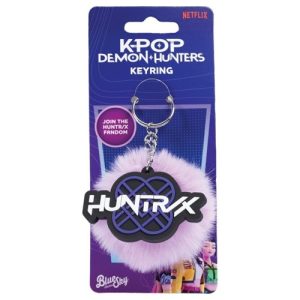 KPOP DEMON HUNTERS – pom pom sleutelhanger – huntr/x