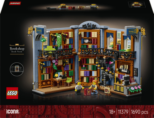 LEGO Icons Boekensteun: Boekhandel - 11379