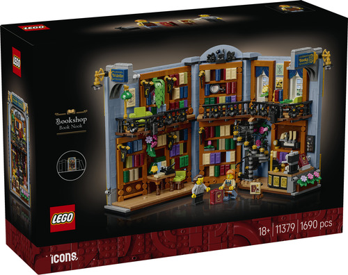 LEGO Icons Boekensteun: Boekhandel - 11379 - Afbeelding 7
