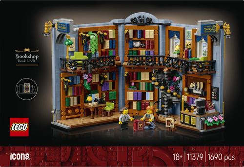 LEGO Icons Boekensteun: Boekhandel - 11379 - Afbeelding 9