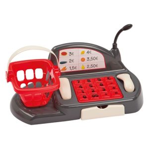 Ecoiffier – Gevulde Winkelwagen en Kassa – 26dlg.