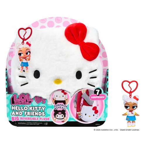 L.O.L. Surprise Loves Hello Kitty & Friends BIG Plush A Asst