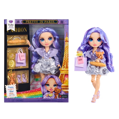Rainbow High Pretty in Paris " Violet "