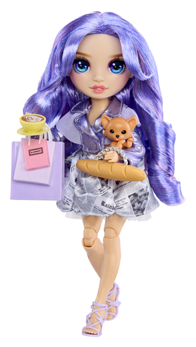 Rainbow High Pretty in Paris " Violet " - Afbeelding 3
