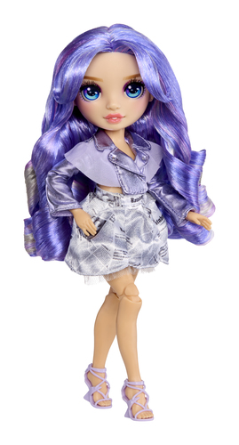 Rainbow High Pretty in Paris " Violet " - Afbeelding 4