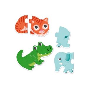 Djeco Puzzel Dou Dieren 10 Puzzels