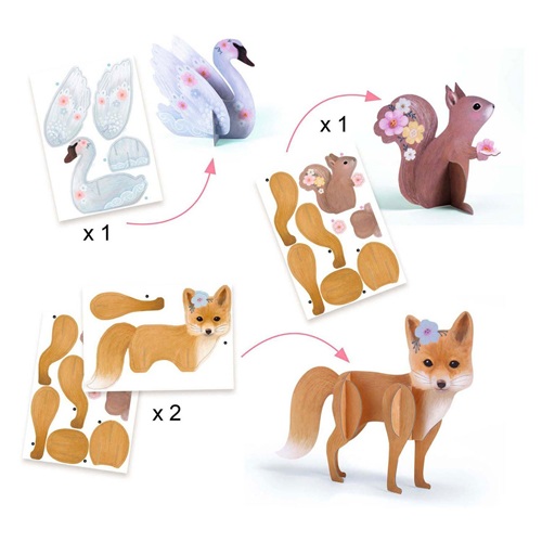 Djeco Fluffy Box - Afbeelding 4