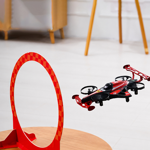 R/c Drive And Fly Drone Racer Rood - Afbeelding 5