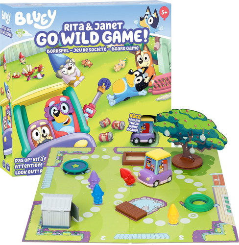 Bluey Bordspel - Here Come the Grannies Game