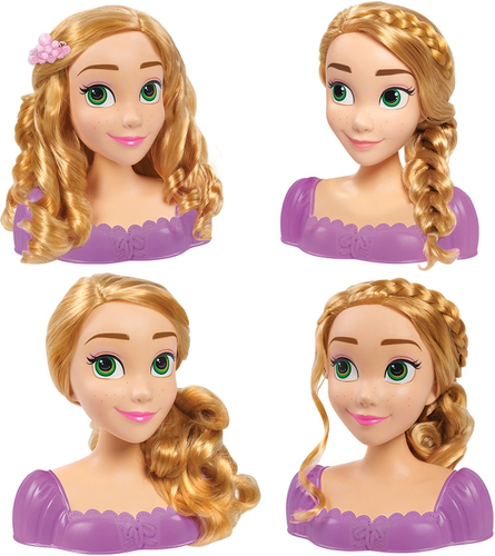 Disney Princess Small Styling Head Rapunzel - Afbeelding 3