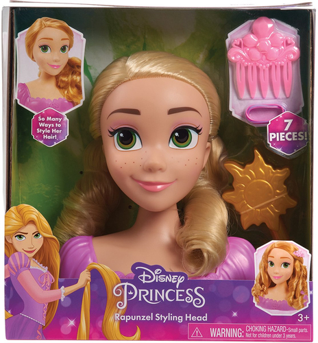 Disney Princess Small Styling Head Rapunzel - Afbeelding 6