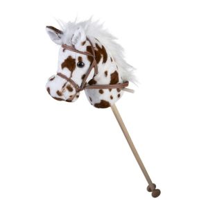 Stokpaardje gevlekt – 95 cm