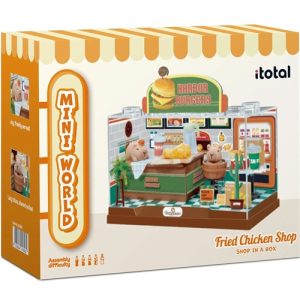 Itotal Miniworld Shop In A Box Fried Chicken Store