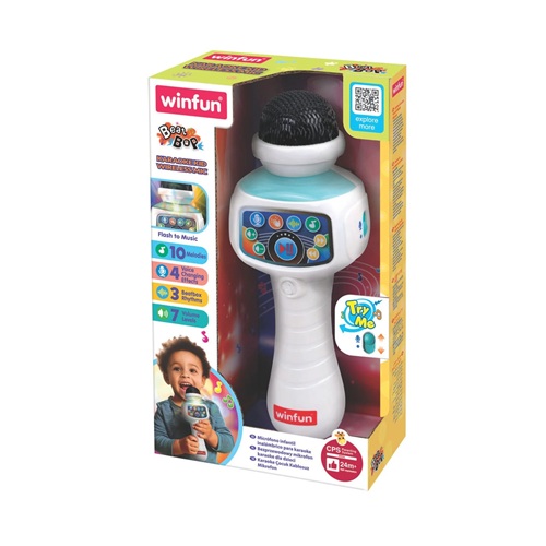 Karaoke kid draadloze microfoon - Afbeelding 2