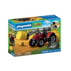 Playmobil – Grote tractor met hooibalen