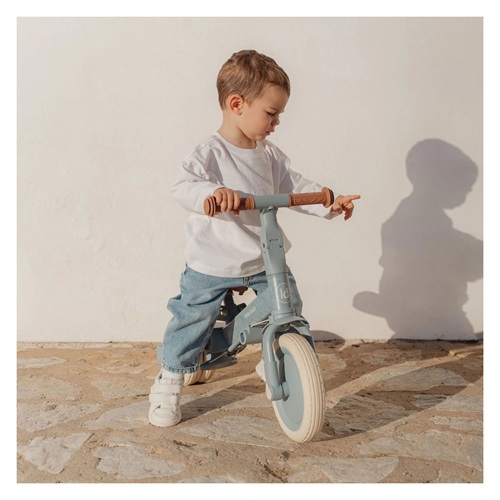 Little Dutch - 4-in-1 Driewieler met duwstang blauw - Afbeelding 5