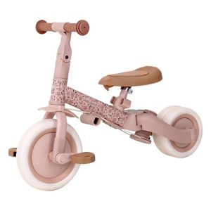 Little Dutch – 4-in-1 Driewieler met duwstang roze