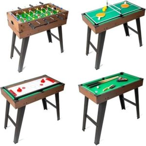 Woody 4-in-1-speltafel 69x37x65cm