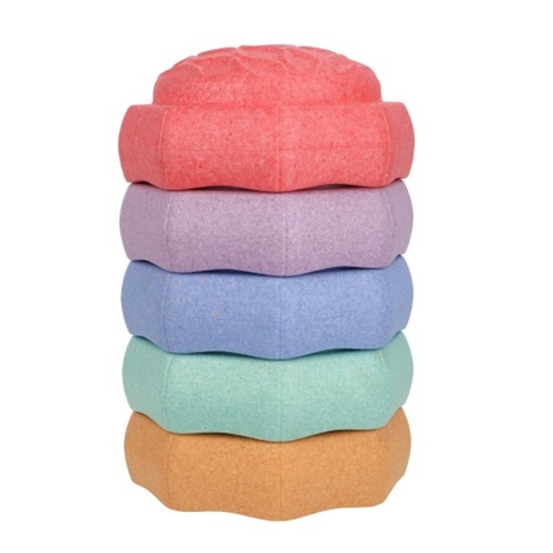 Jipy Discover Fun Stapstenen Pastel Met Sensory 5 Stuks
