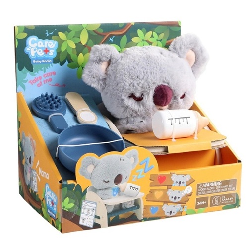 Topbright Care Pets - Interactieve Knuffelvriend Baby Koala - Afbeelding 4