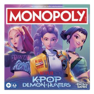 Spel Monopoly K-pop Demon Hunters