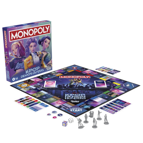 Spel Monopoly K-pop Demon Hunters - Afbeelding 3