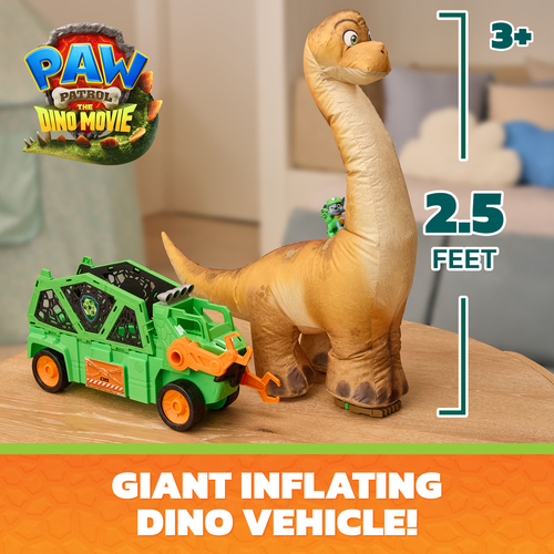 Paw Patrol Dino Movie Megasaurus Voertuig Met Dino - Afbeelding 2