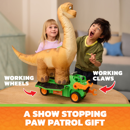 Paw Patrol Dino Movie Megasaurus Voertuig Met Dino - Afbeelding 6