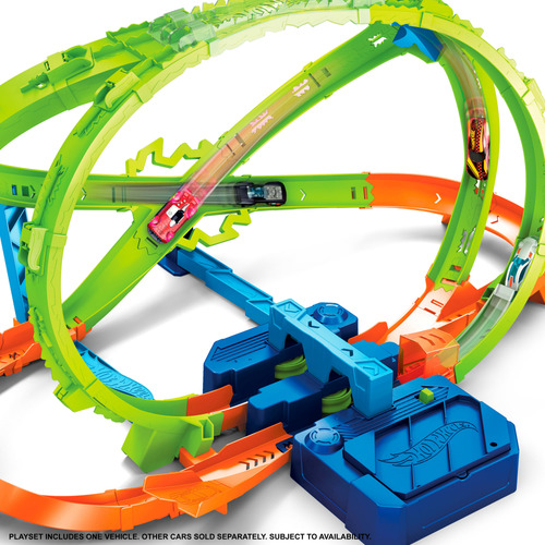 Hot Wheels Stunt Tracks Hypersphere Crash - Afbeelding 4