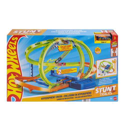 Hot Wheels Stunt Tracks Hypersphere Crash - Afbeelding 6