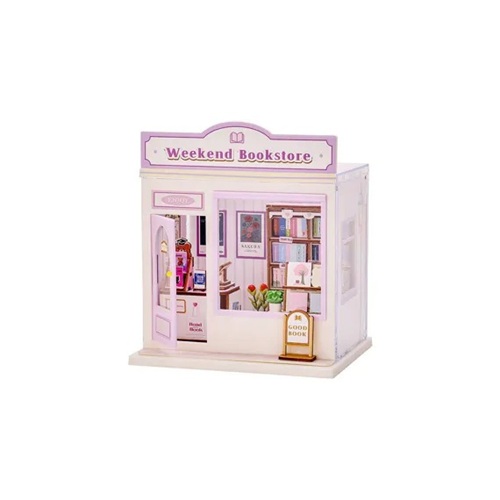 Itotal Miniworld Mini Shop Weekend Bookstore