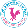 wobbler toys and games of the year (16 x 16 cm)